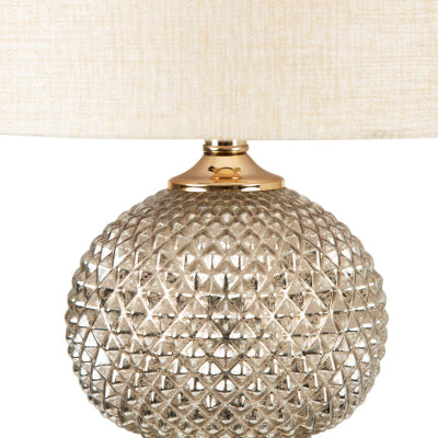 Lottie Clear Glass Table Lamp